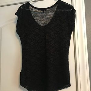 Express Tops - Embellished Skull Top Express Tops - Embellished Skull Top